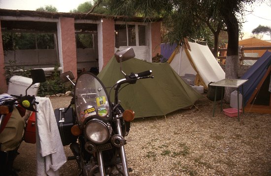 Campingplatz bei Tetouan