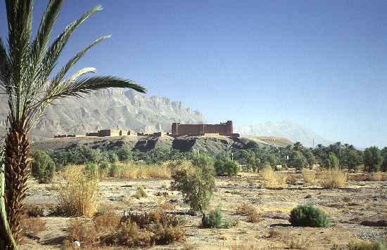 Die Kashbah aus dem Bertolucci-Film "Himmel über der Wüste"