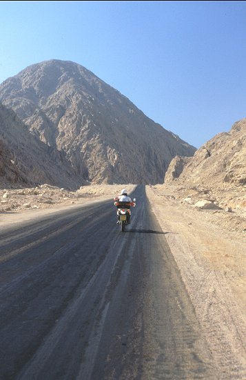 Straße nach Sharm el Sheik