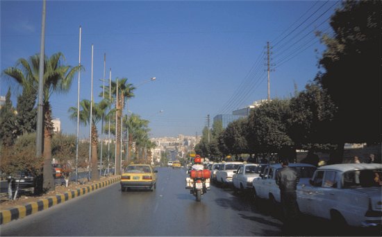 Amman, die jordanische Hauptstadt