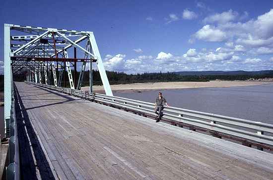 Brücke über dem Churchill River
