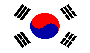 Flagge Südkorea