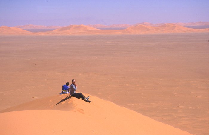 Ausblick in die parallel verlaufenden Gassis