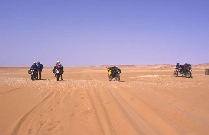 Einstieg in die Kranfoussa-Strecke