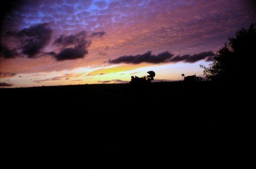 Geiler Sonnenuntergang