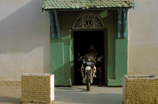 "Ausfahrt" aus dem Hotel