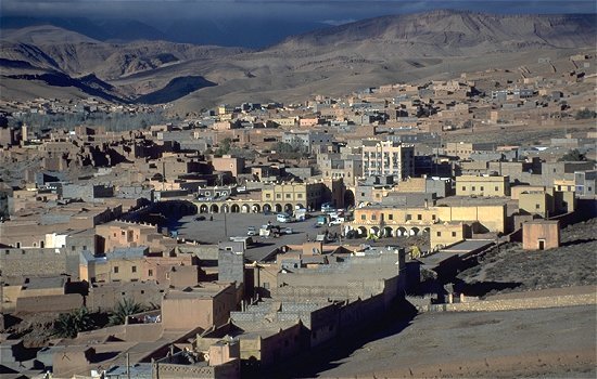 Blick auf Boumalne du Dades