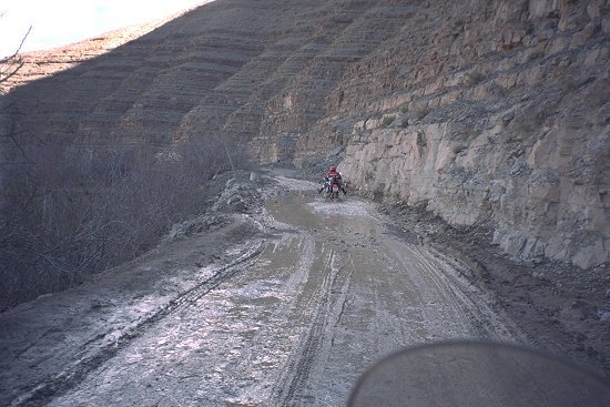 Damals war es noch eine Offroad-Strecke. Seit dem Jahr 2000 ist hier asphaltiert