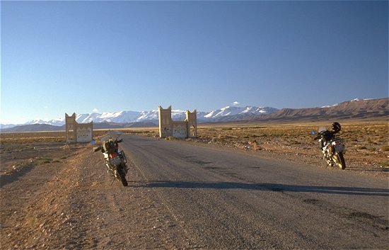 Rückfahrt von Tinehir nach Boumalne du Dades