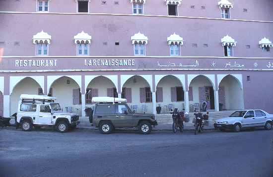 Übernachtung in Tata, in diesem Hotel waren wir schon öfter