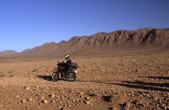 Als wir die "Verbotene Piste" erreichen, ist das Wetter wie gewünscht