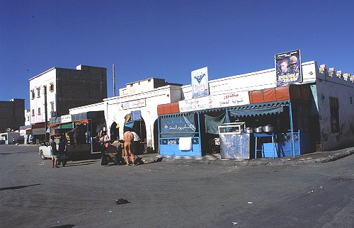 Die Markthalle in Dakhla.