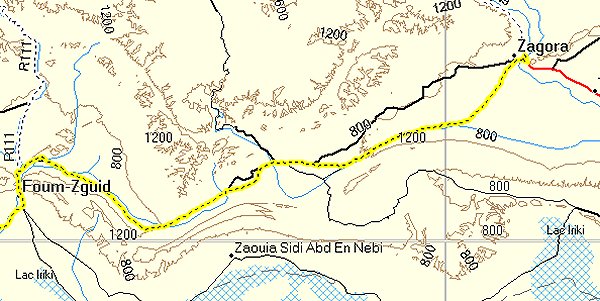 Piste von Foum Zguid nach Zagora (ca. 130 km)