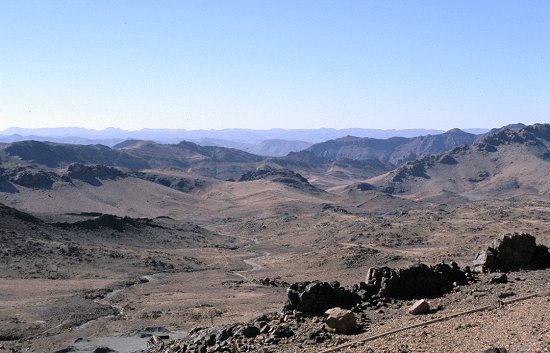 Die Berge bei Bou Azzer