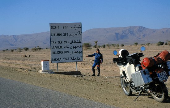 Erinnerungen an das letzte Jahr, damals war Dakhla das Ziel