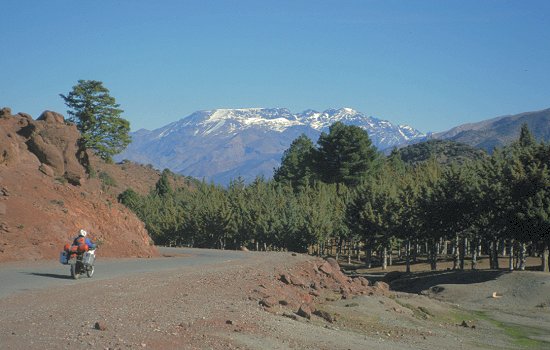 Abfahrt Richtung Marrakech