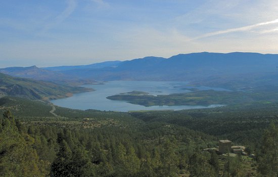 Der Stausee Bin-el-Ouidane