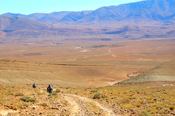 Blick zurück zur Todra-Schlucht