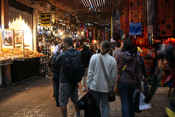 Im Souk von Marrakech