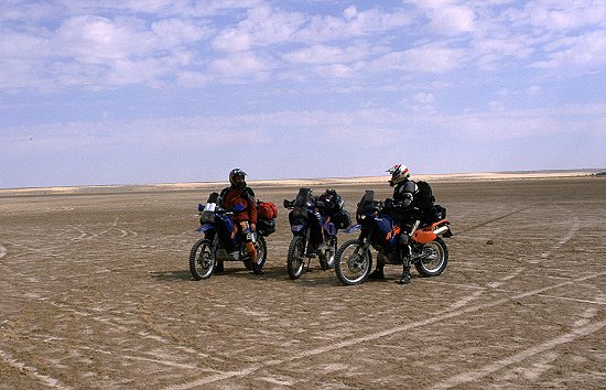 Auf dem Chott el Djerid
