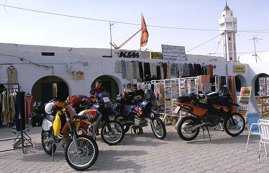 Besuch beim grten KTM-Fan Tunesien ...