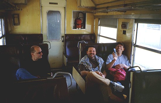 Fahrt mit dem Zug nach Tunis