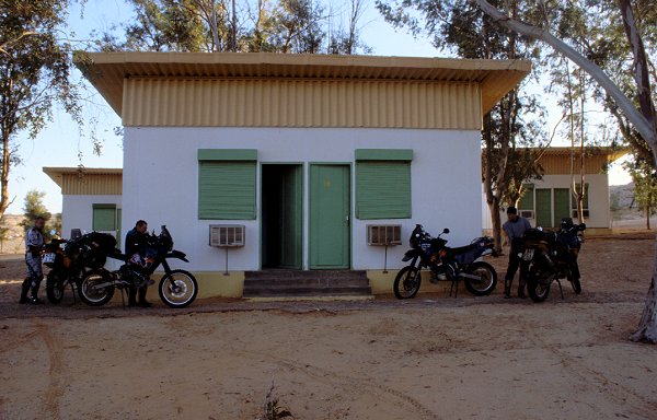 Das Bohrarbeitercamp in Tiaret