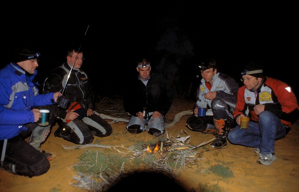 Ein Muss: Das Lagerfeuer