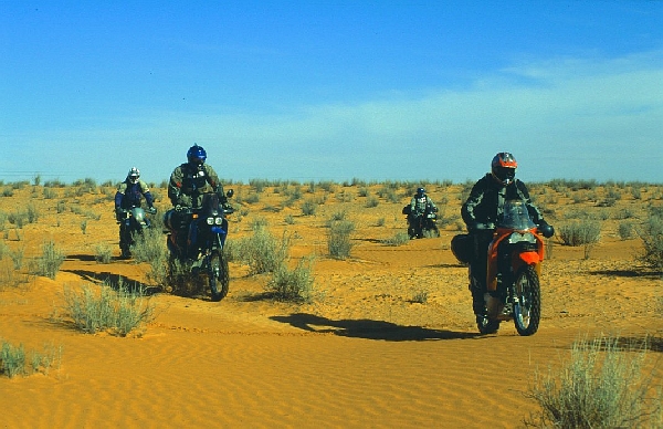 Schon wieder auf der Rückfahrt nach Ksar Ghilane