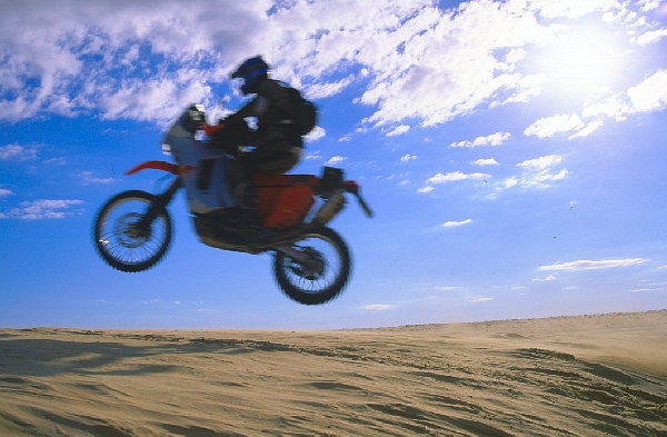 Torsten auf der KTM von Michael R.