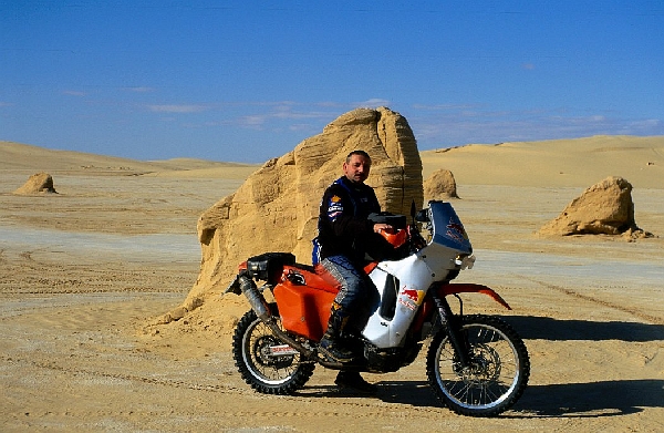 Carlo auf der KTM von Michael R.