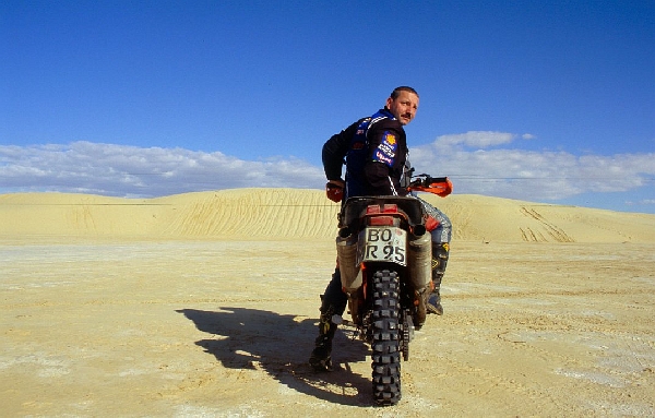 Carlo auf der KTM von Michael R.