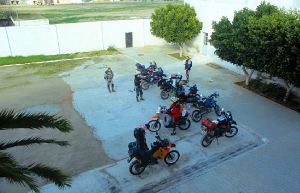 Abfahrt zum Hafen von La Goulette