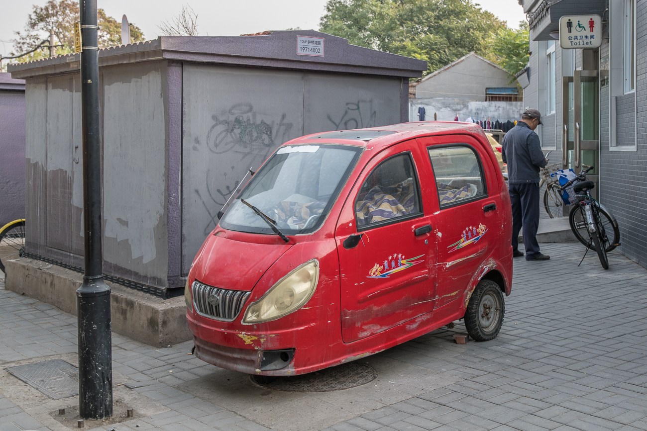 Kleine Autos brauchen weniger Platz