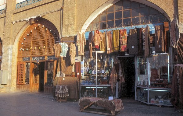 Andenkenladen in Isfahan