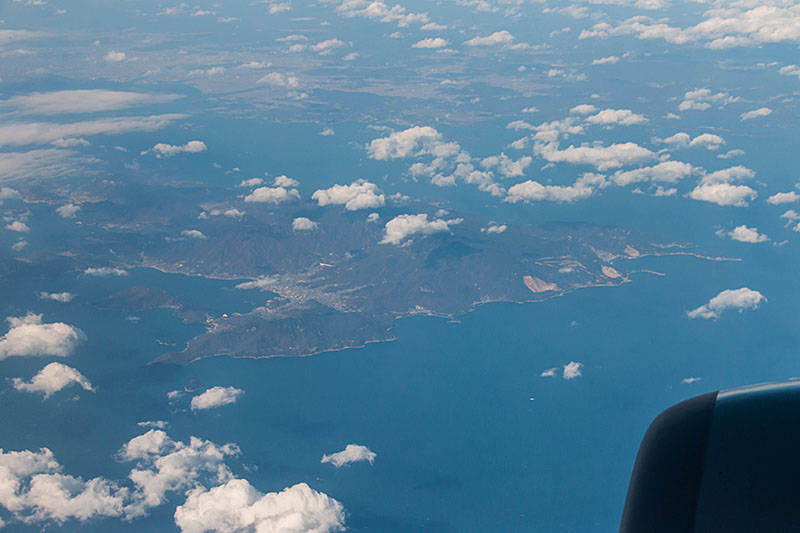 Eine der zahlreichen Inseln Japans