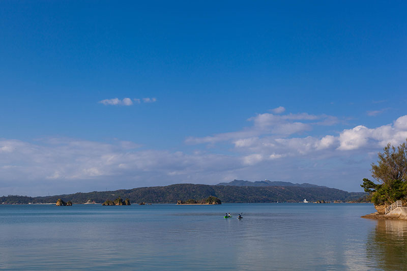 Blick auf's Festland