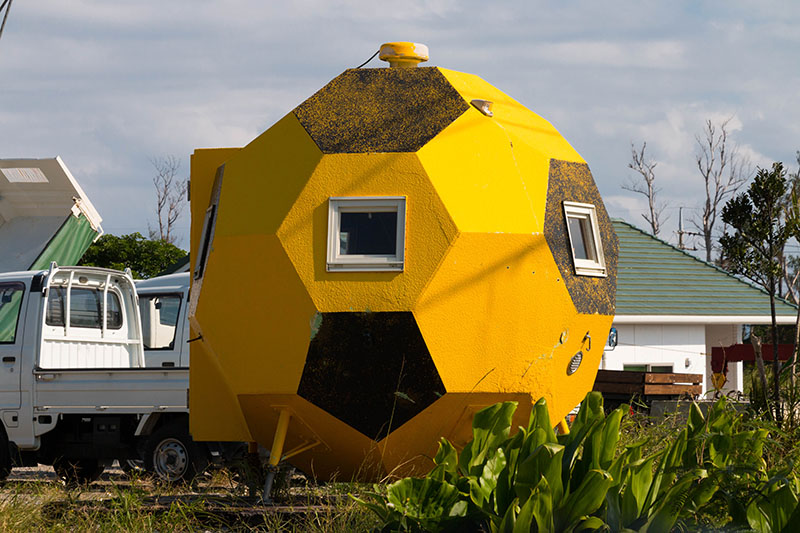 Tsunami-Überlebenskugel?