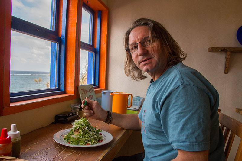 Gebratener Reis auf vegetarische Art schmeckt aber auch