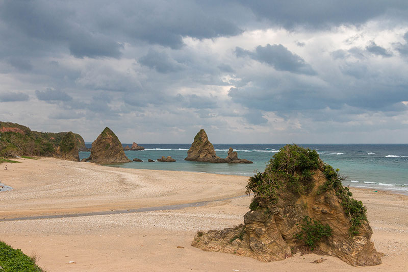 Letzter Blick auf die Küste