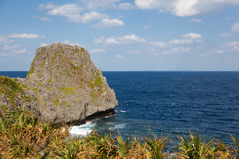 Begrüßung durch das Wahrzeichen der Insel