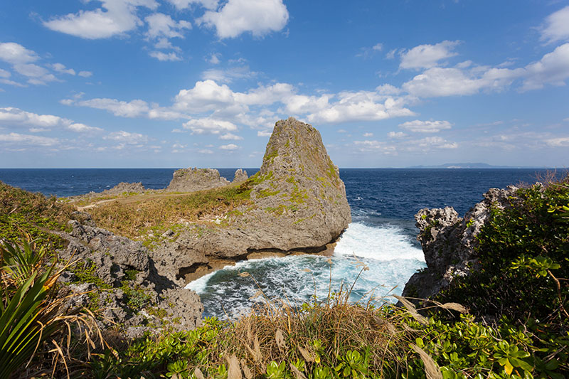 Zwischen Felsen und Wellen ...