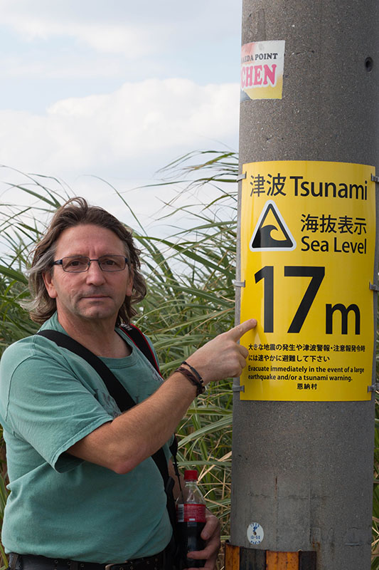 Der letzte Tsunami war hier 1960