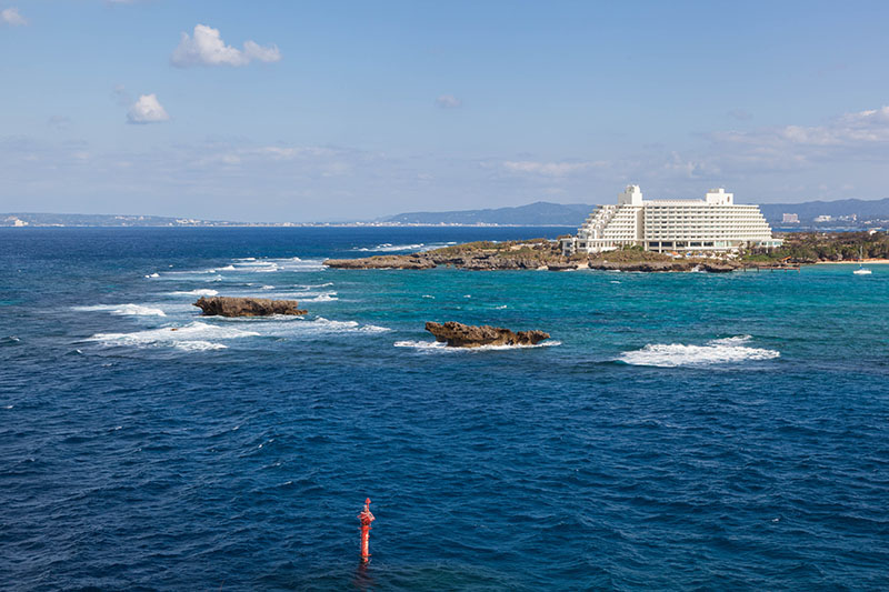 Hotel auf der Landzunge