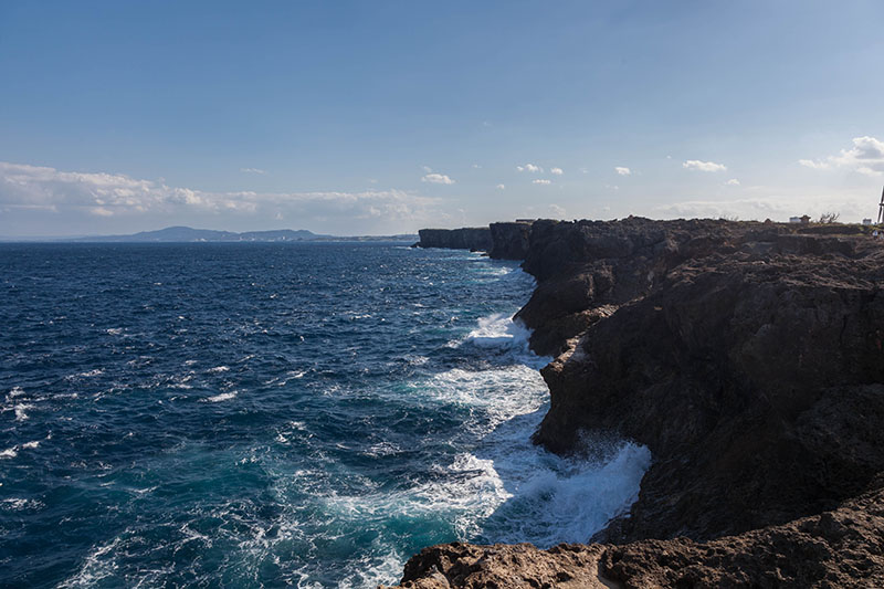 Steilküste am Cape Zanpa
