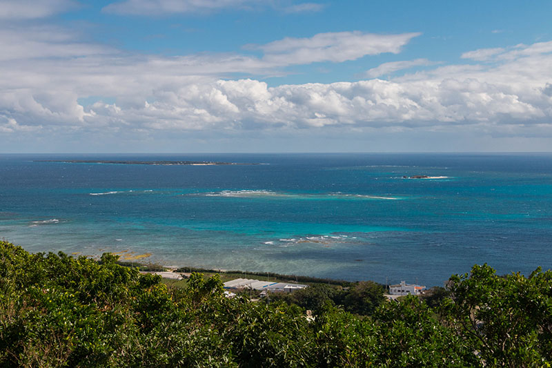 ... kann man den Meerblick genießen