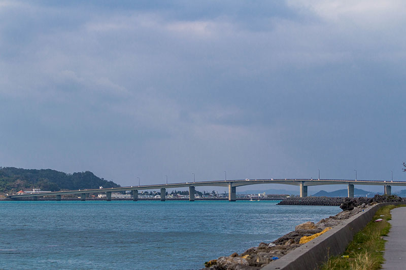 Brücke nach Hamahiga Island