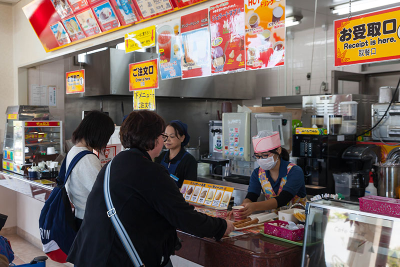 Hier gibt es Süßes und Herzhaftes