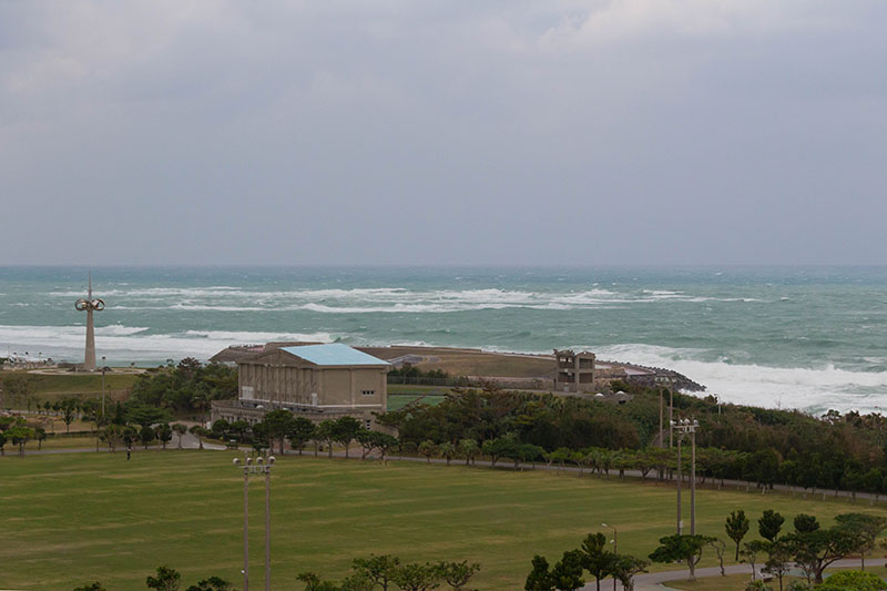 Blick aus dem Fenster ...