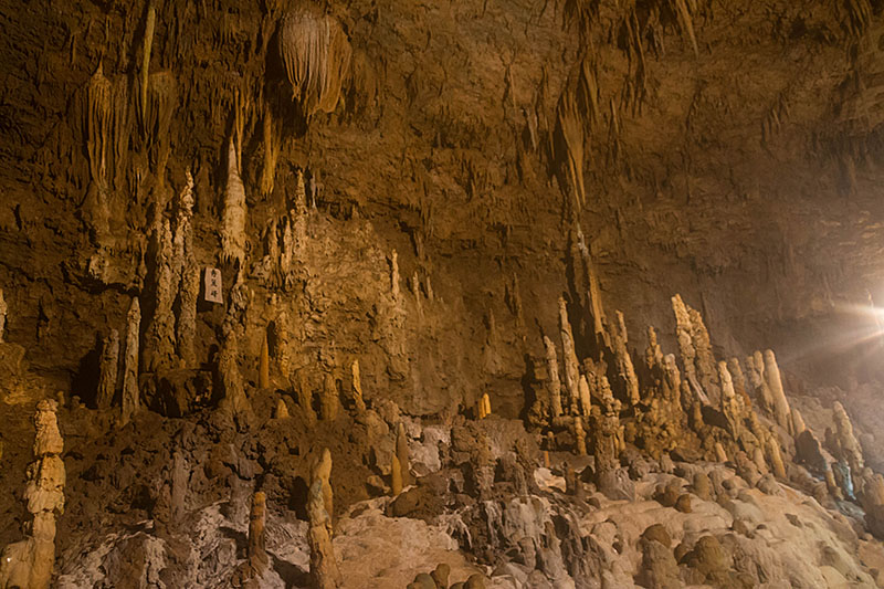 In der Tropfsteinhöhle ...